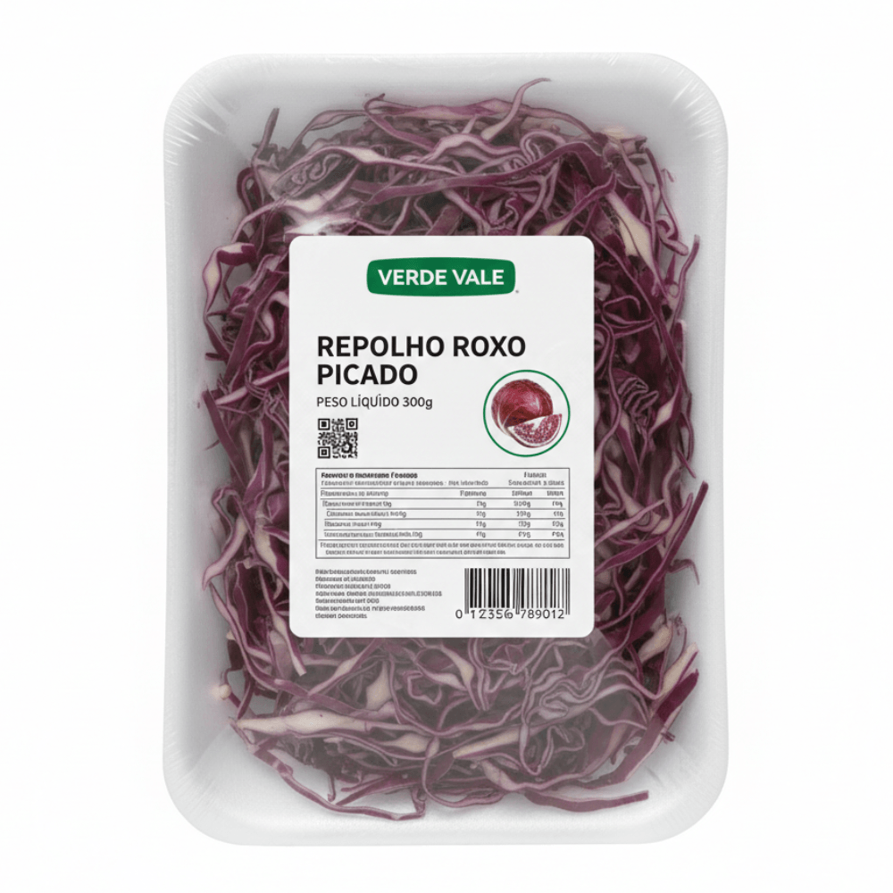 Repolho Roxo Verde Vale 300g